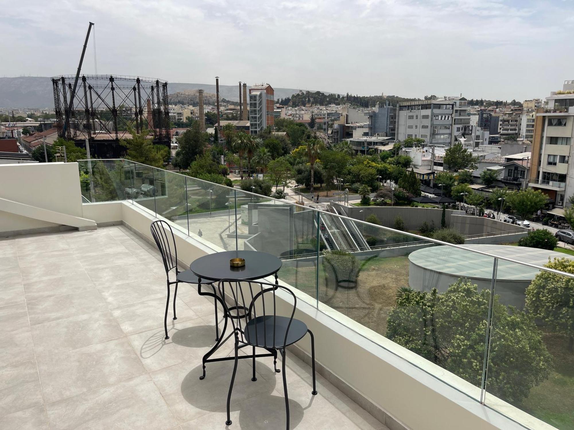 Acropolis View Luxurious Studio Living Atenas Exterior foto