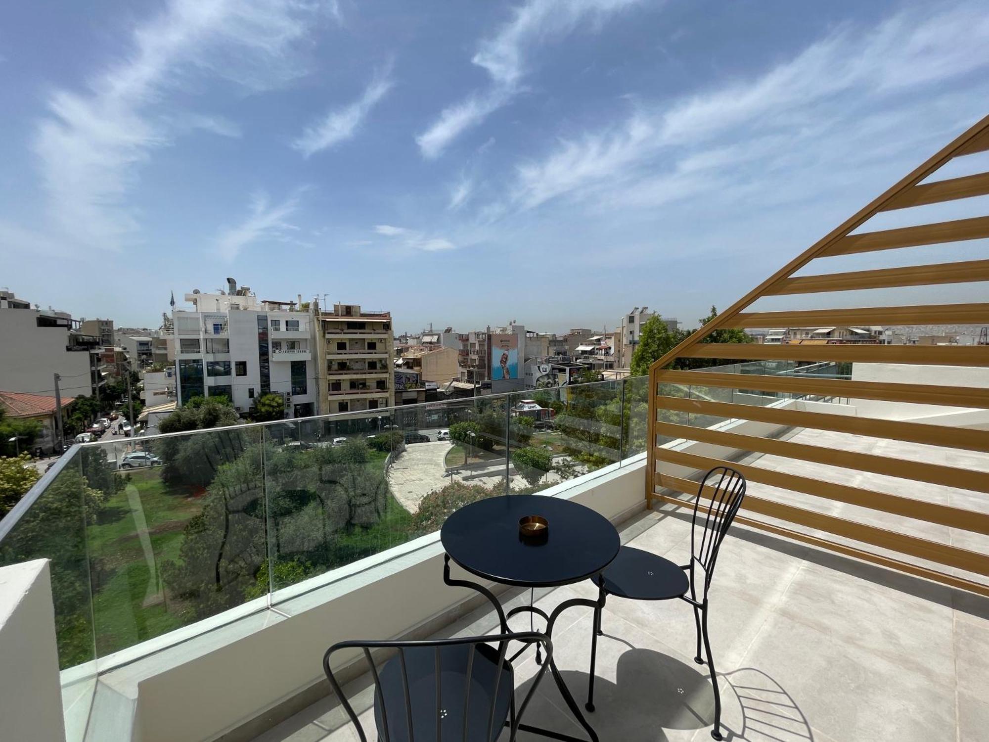 Acropolis View Luxurious Studio Living Atenas Exterior foto