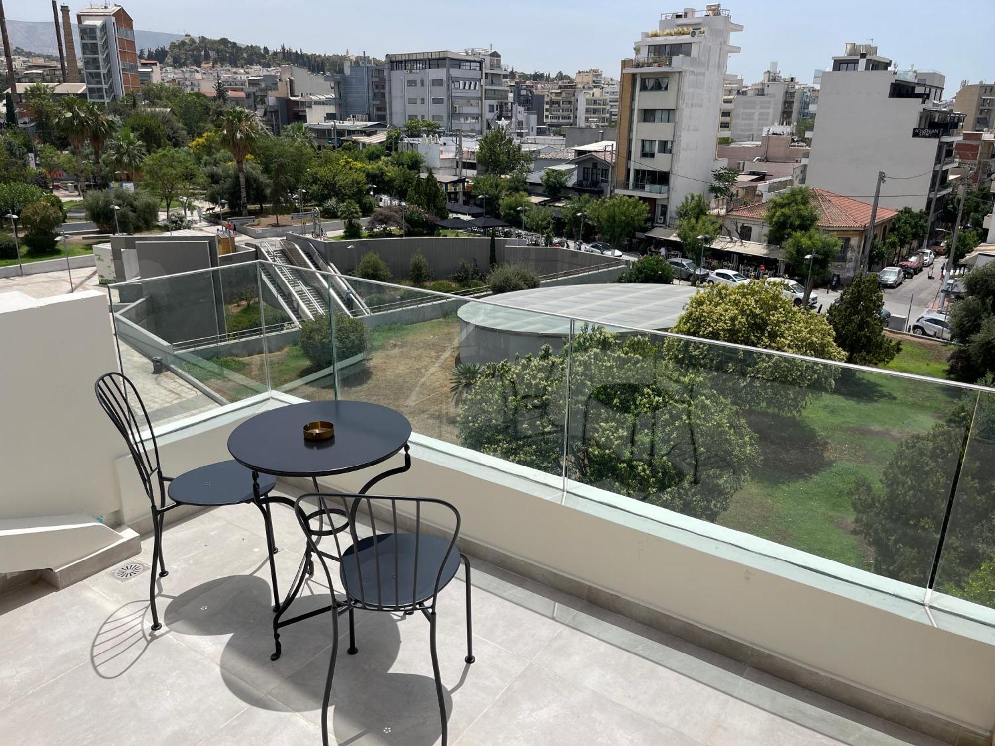 Acropolis View Luxurious Studio Living Atenas Exterior foto